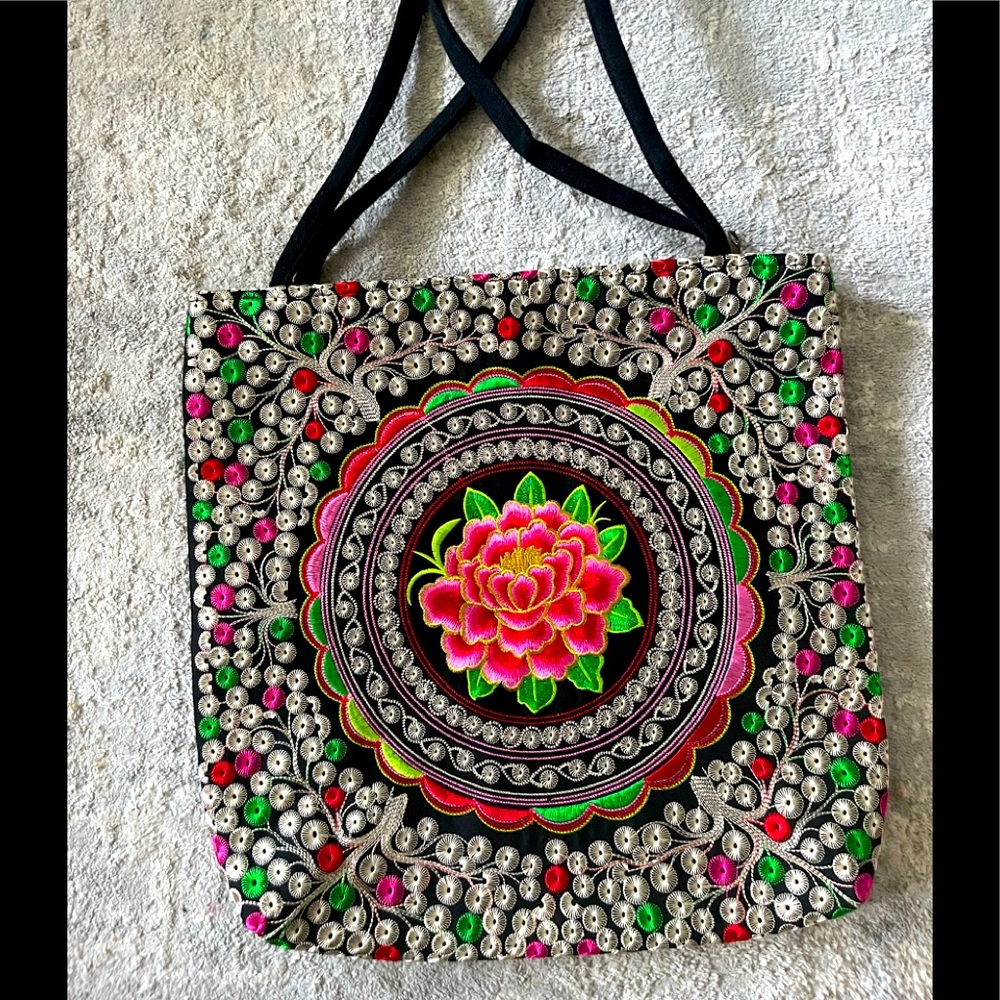 Beautiful embroidered bag